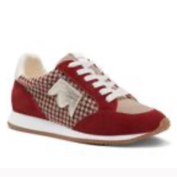 Birdies | Roadrunner Sneakers Red Primary Plaid Size 8.5 - Picture 2 of 10